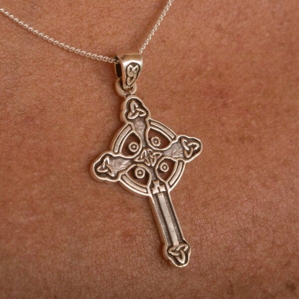 Silver Celtic Cross pendant