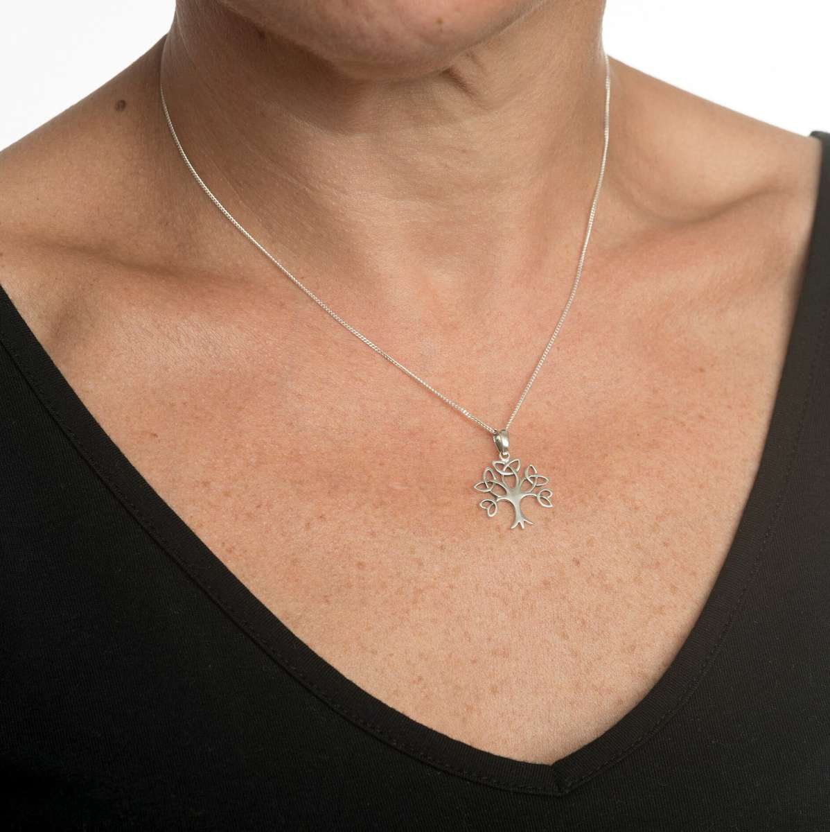 Royal Mile Silver - Small Celtic Tree of Life pendant