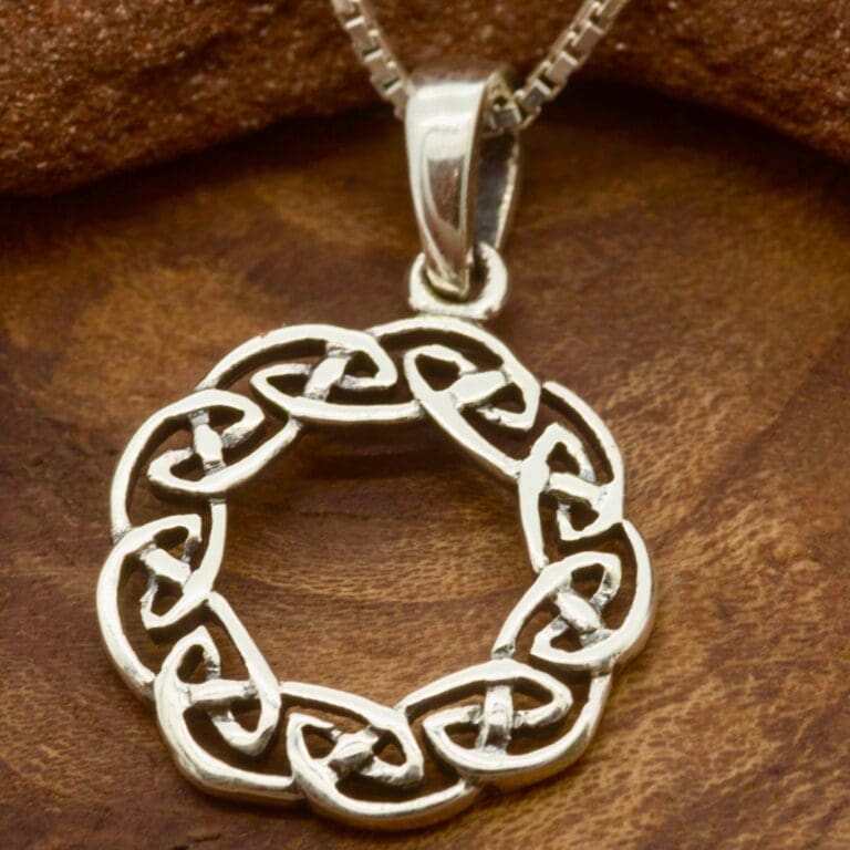 Celtic Heart earrings - silver plated main image 1