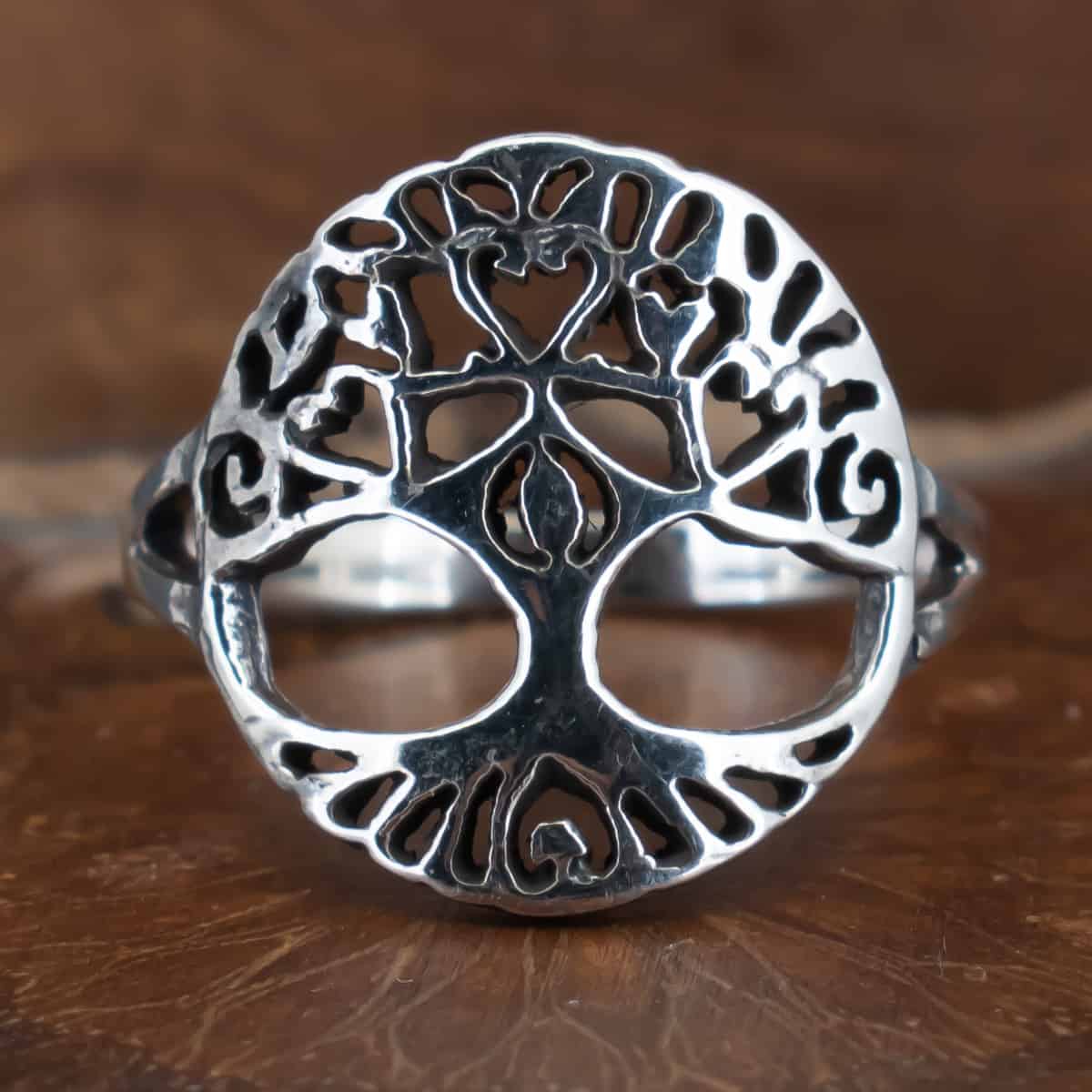 Royal Mile Silver - Sterling Silver Tree Lady ring