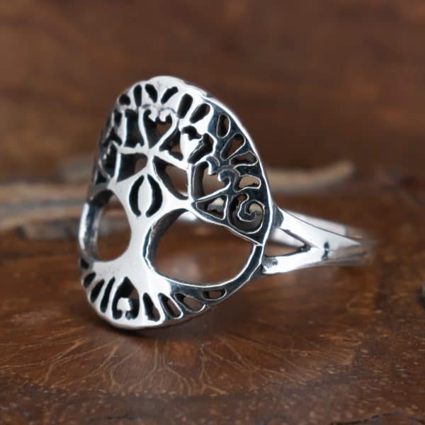 Royal Mile Silver - Sterling Silver Tree Lady ring