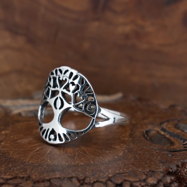 Royal Mile Silver - Sterling Silver Tree Lady ring