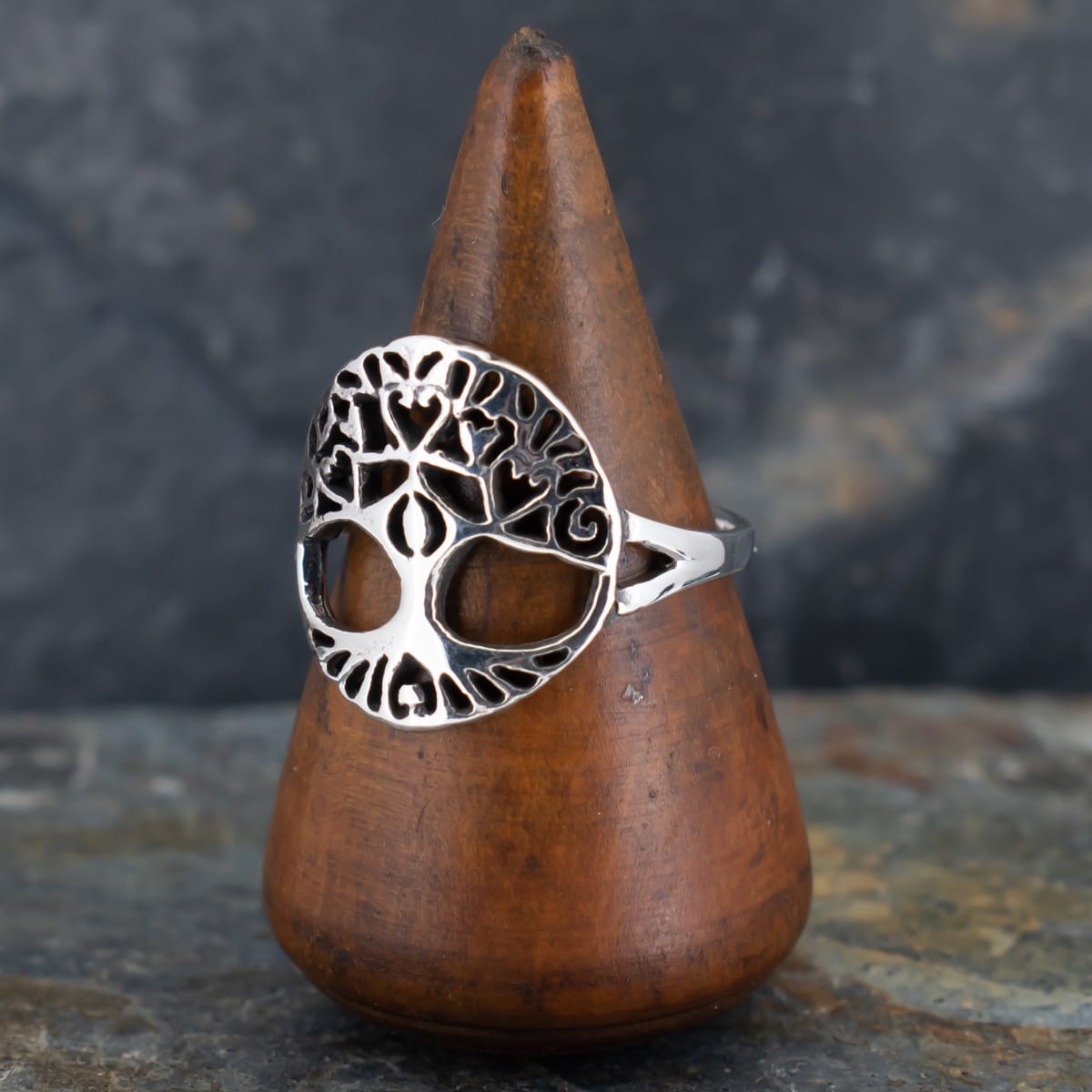 Royal Mile Silver - Sterling Silver Tree Lady ring