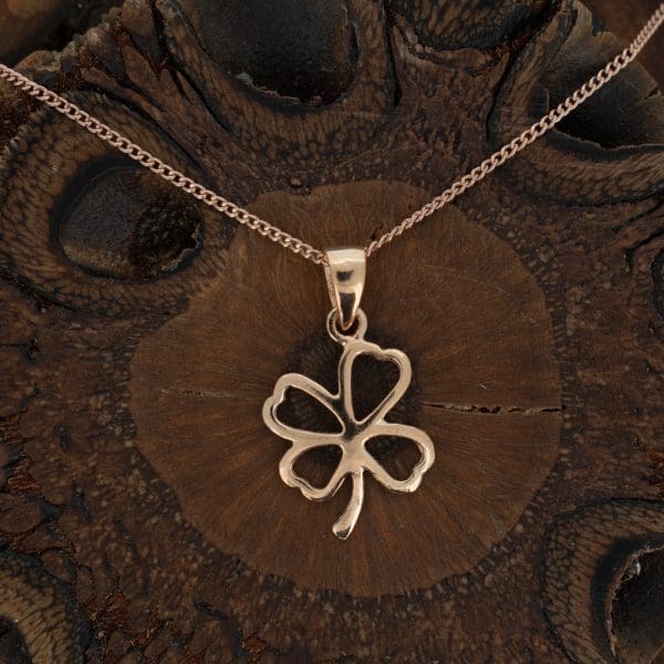 Four-Leaf Clover rose gold main image 0